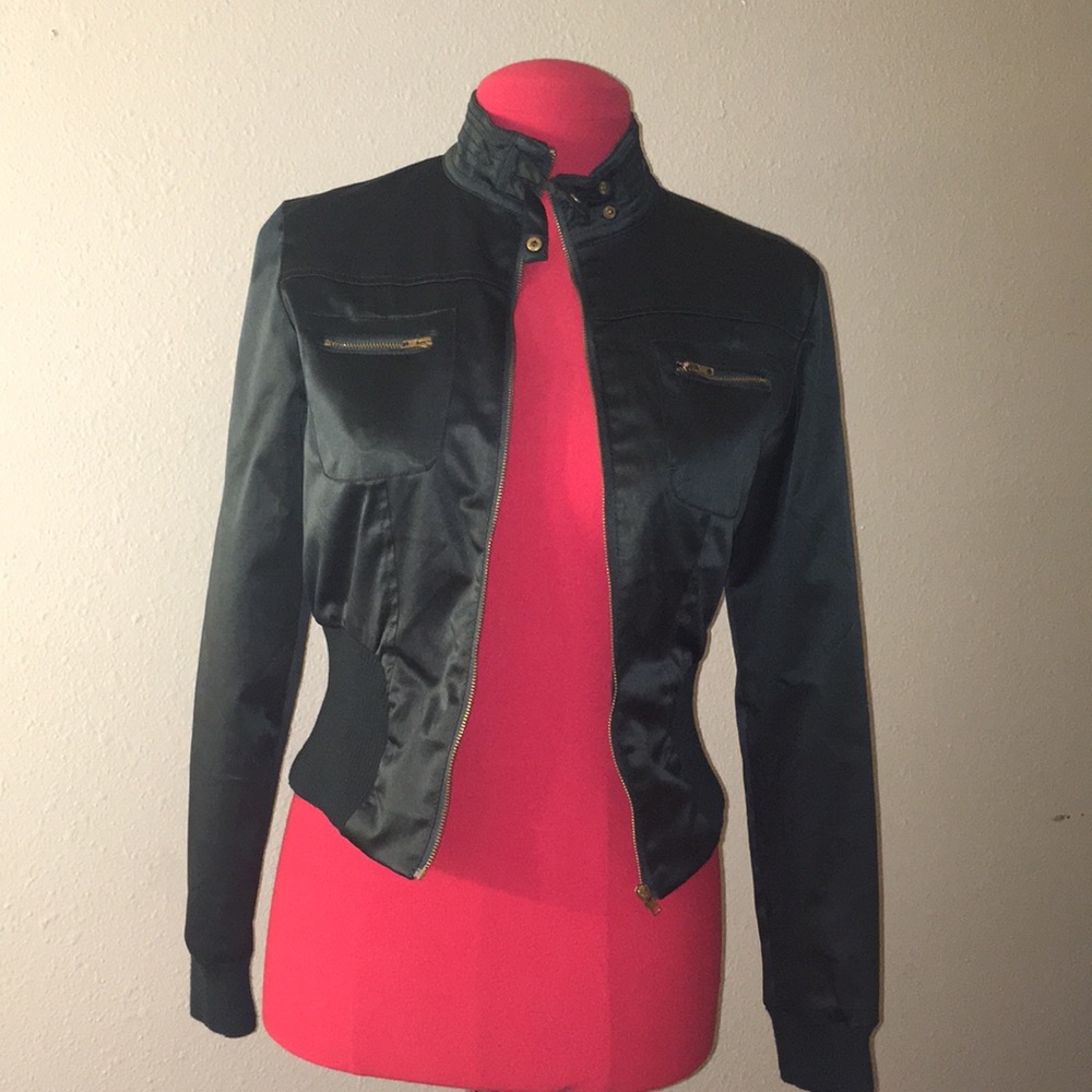 Dark green jacket